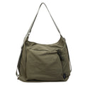 Preppy style versatile student bag 2025 autumn new arrival multifunctional shoulder & backpack minimalist commuter tote bag