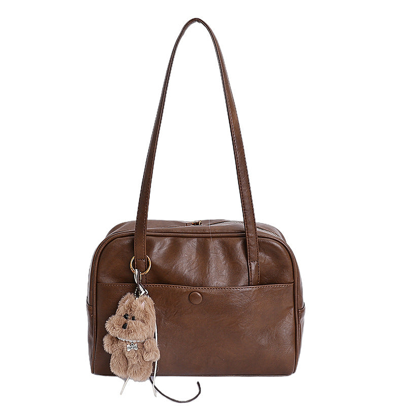 trendy versatile underarm bag 2025 autumn/winter new retro fashion bag women's designer niche shoulder bag