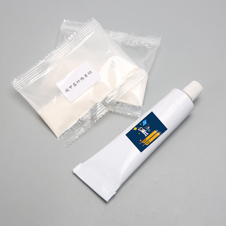 Science and technology small production handmade DIY homemade toothpaste in steam primary and secondary school students fun educational toys gizmo