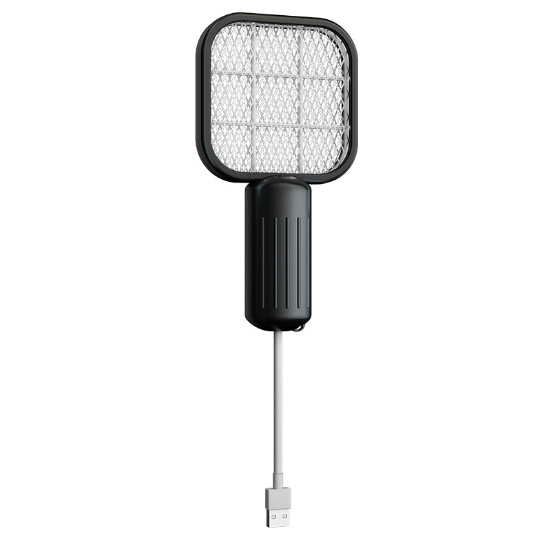 Usb electric mosquito swatter & light trap - 2-in-1 home mosquito killer: automatic mosquito attraction, mini mosquito repellent & swatter