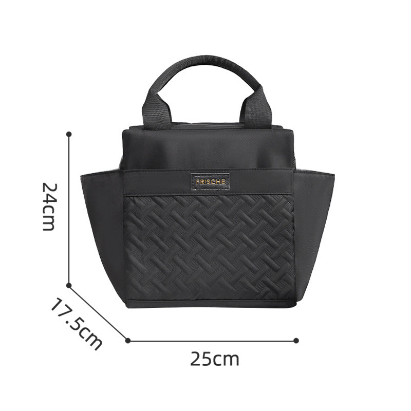 Beilian's new fashionable thermal insulation bag, large-capacity work portable lunch box bag, student portable picnic bento bag wholesale