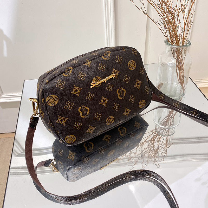 Flower material small square bag 2021ladies bags  bag women's one wholesale Korean version chain messenger bag