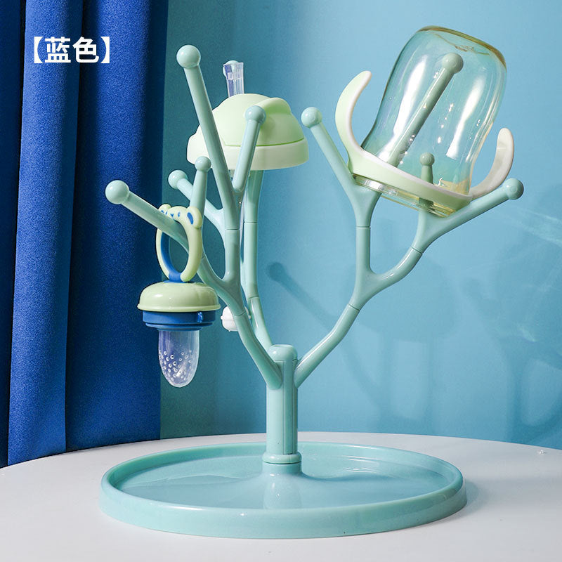 New antler baby bottle rack, removable drying rack, baby pacifier bottle drain rack, boxed