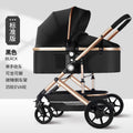 Lightweight two-way stroller - convertible pushchair for babies and toddlers - perfect for lounging and walking - baby carriage - must-have for parents
