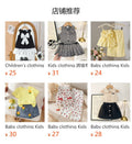 Baby clothing kids set children outfit white camisole + blue stripes