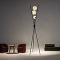 Scandinavian modern casualpopularins style floor lamp bedroom bedside lamp living room sofa moon atmosphere vertical lamp