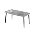 Black frame-glossy italian gray curved edge