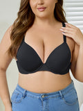 bestseller: plus size push-up bra for  - full coverage, uplift, anti-sag, and comfortable support