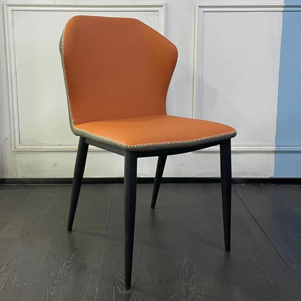 Dining chair for homecasualnordicaccessible luxuryitalian normcorepopular backrest sofa iron restaurant chair dining table chair