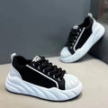 Men's skate shoes - spring 2026 new collection: breathable, athletic, casual sneakers for teens - chunky sole, trendy, versatile white sneakers for men