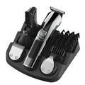 multifunctional electric hair clipper set - digital display, trimmer, shaver, hair cutting scissors, professional salon grade
