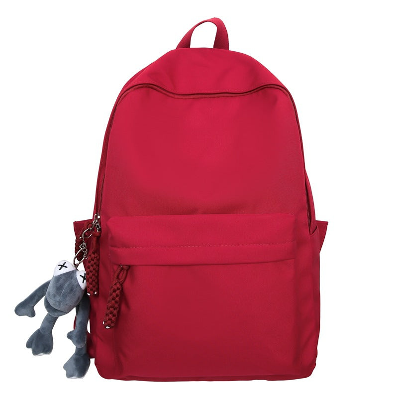 Schoolbag printing logo training institution junior high school high school college student large capacity backpack school backpack printing