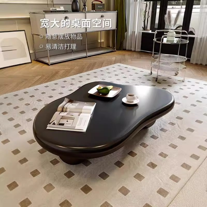 A new arrival round cloud coffee table for home small apartment frenchaccessible luxury side table modern casual popular table