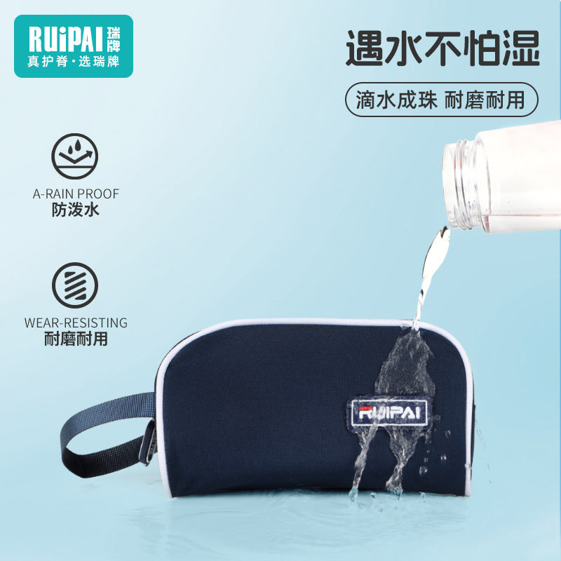 Rui brand single-layer large-capacity stationery bag simple pencil bag primary school students pencil bag wholesale creative lightweight creative cute