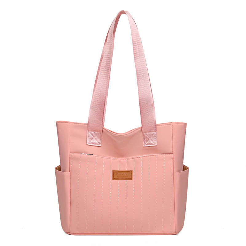 2024 new large capacity women's tote bag - minimalist commute, casual, fashionable, versatile shoulder bag - mom bag
