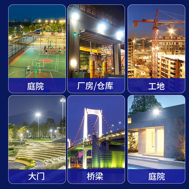 LED floodlight with bracket floodlight store door number facade lighting commercial door head advertising waterproof floodlight