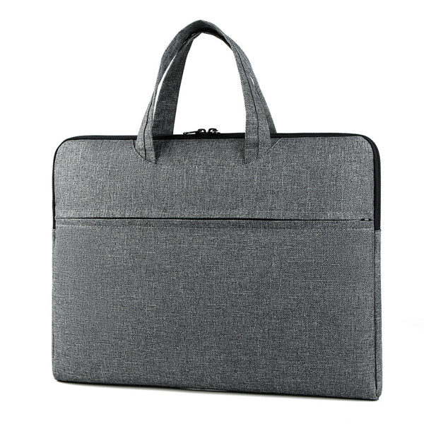 Wholesale liner bag portable briefcase a4 file bag business commute portable laptop bag gift printing