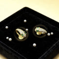 Micro-paved zircon snake earrings - women's luxury fashion, trendy, high-end, unique design, clip-on earrings