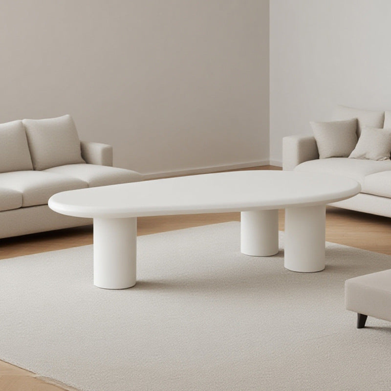 Export modern tea table cashew living room coffee table wabi-sabi style cream style creative simple small apartment coffee table