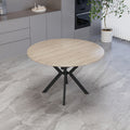 Factory direct custom wholesale modern tea table light luxury round table living room extendable oval dining table home dining table