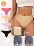 foreign trade ice silk seamless anti-embarrassment low-waist underwear sports yoga anti-embarrassment line underwear for women  new style