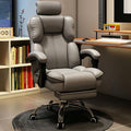 Computer chair for home reclining gaming chair plaid sedentary backrest sofa chair desk dormitory live study chair