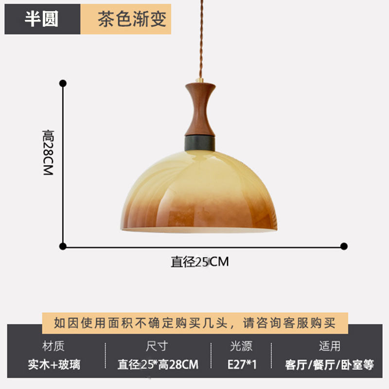 Bauhaus Bedside Chandelier Vintage Italian Space Age Lighting Restaurant Dining Table Bar Single Head Glass Light