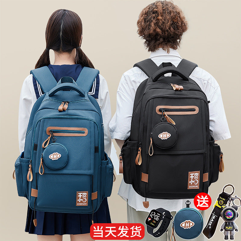 Lightweight, ergonomic backpack for middle school, high school, and elementary school students - extra large capacity, unisex design