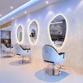 Hairdressing shop mirror table popular perm and dye hanging mirror hair salon special beauty mirror floor-standing hair cutting mirror hair salon special mirror