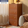 [four-layer widened model] walnut color 40*30*102cm