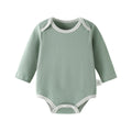 Long-sleeved dark green khaki [pure cotton]