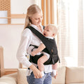Amazon baby carrier - two-in-one ergonomic hip seat & front carrier - lightweight & portable for newborns to toddlers - perfect for lounging & travel