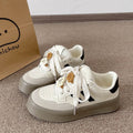 High-style summer casual sneakers for women, 2026 new arrivals, unique and versatile, chunky sole white sneakers