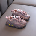 Boys' athletic shoes, new spring and autumn styles, kids' chunky sneakers, baby girls' casual running shoes, children's breathable and fashionable footwear