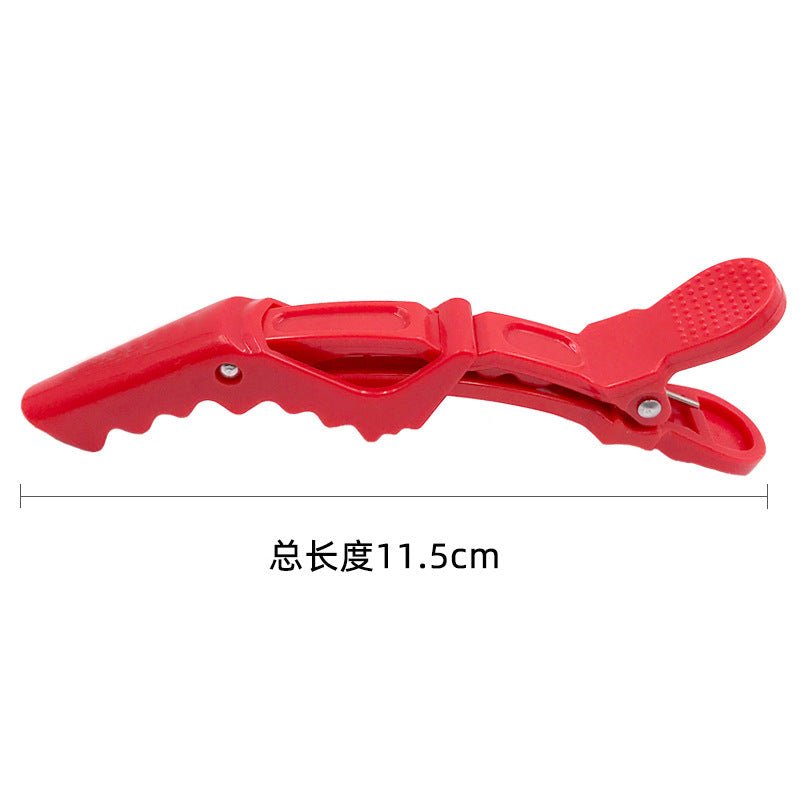 Barber shop hair coloring crocodile clip hair tool hair clip cutting crocodile clip hair special ironing bangs clip