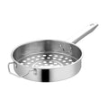 Stainless steel cold shrimp scoop noodle fish colander drain basin kitchen kitchenware cold fish dumpling soup spoon dumpling soup jelly fish colander