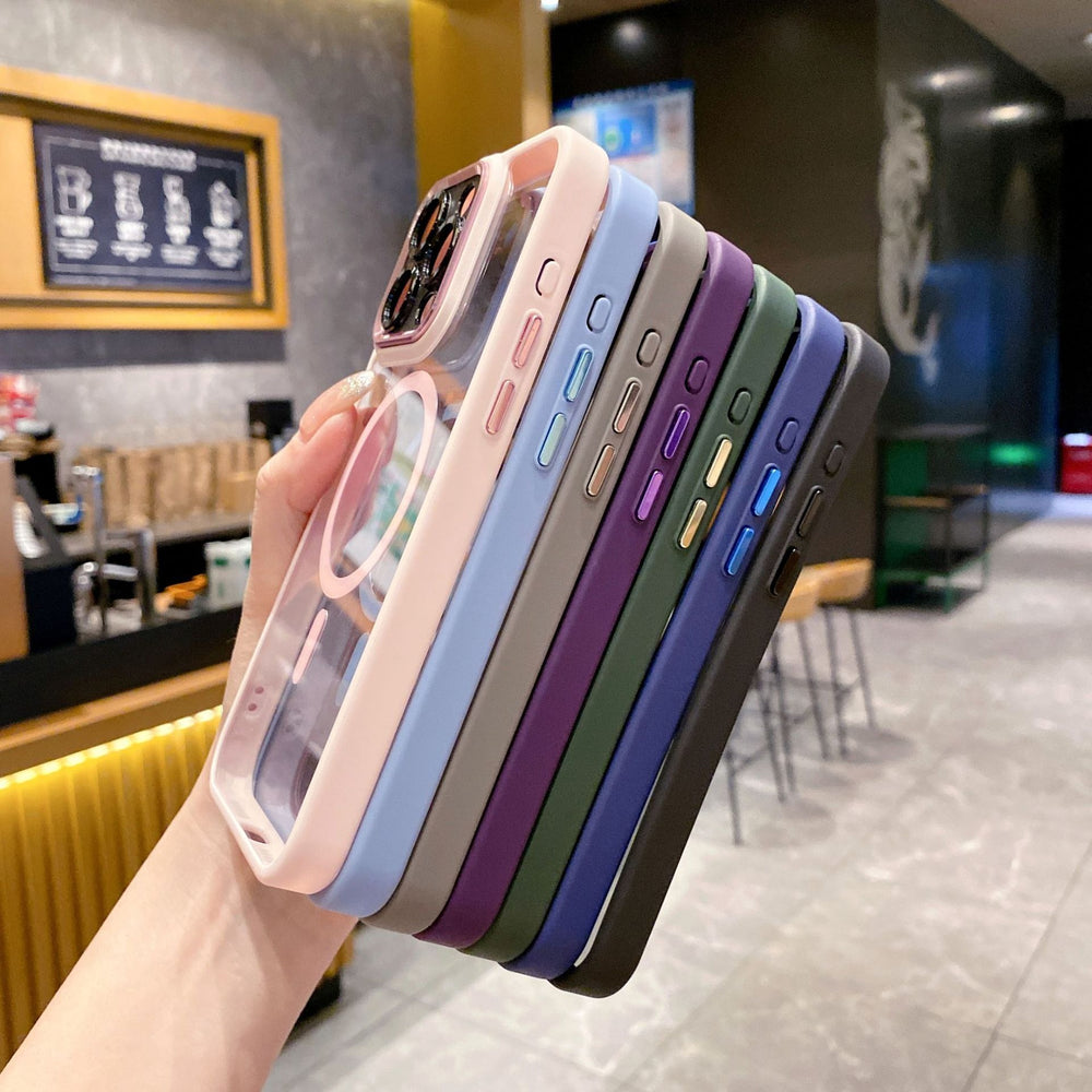 New precision-engineered eagle eye magnetic case for iphone 17 pro max, apple 16 transparent hard shell protective cover