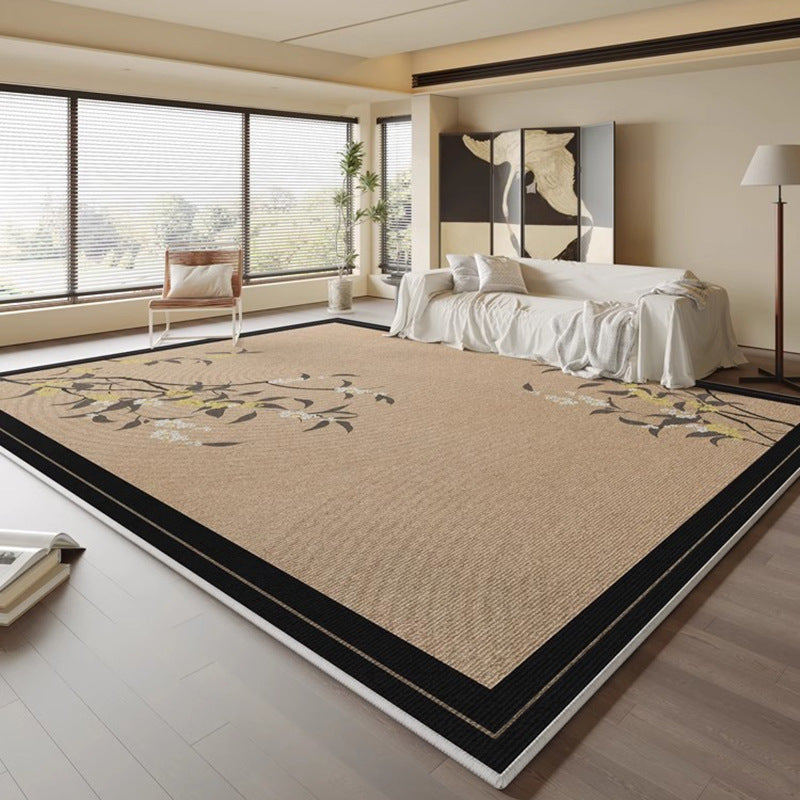 Living room carpet new chinoiserie thickened study soundproof floor mat bedroom bedside sofa coffee table blanket no-wash for home mat