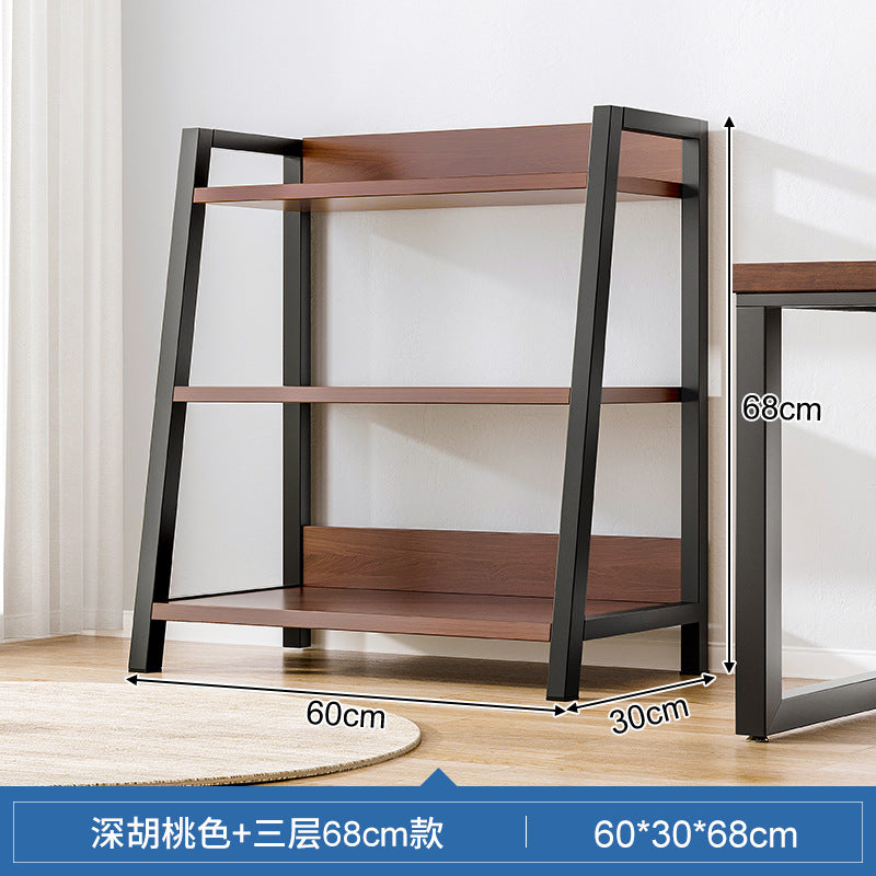 Shelf Shelf Floor-to-ceiling Bedroom Multi-layer Storage Living Room Storage Display Shelf Office Super Load-bearing Iron Shelf