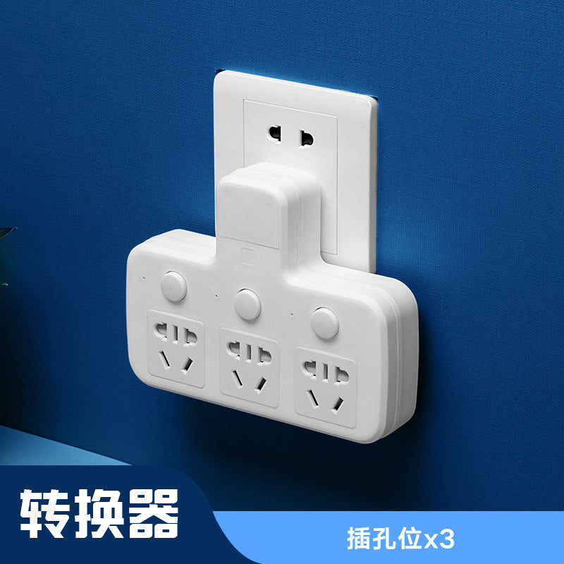 Multi-function usb converter socket panel multi-outlet power strip extension cord dormitory student power strip home use