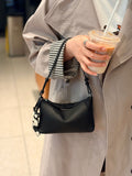 26new arrivalkoreanniche style first-layer cowhide casualsatchel mahjong bag normcore style classy sense can be worn cross-body small square bag