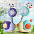 new arrival cartoon q version snail 20-hole bubble electric bubble machine fully automatic bubble gun toys for boys and girls