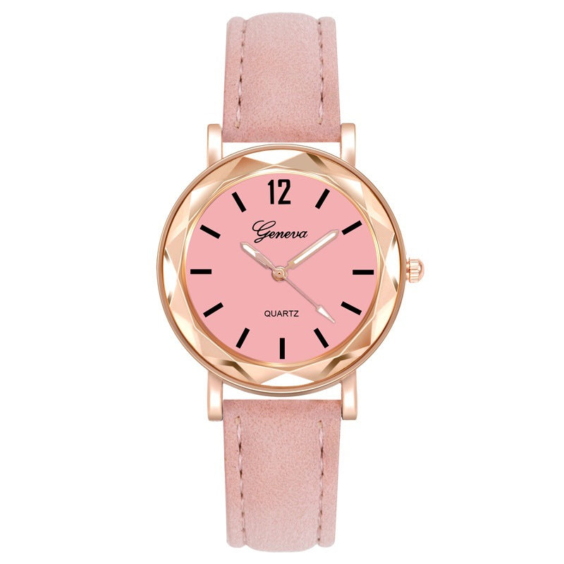 Wish new arrival watch - minimalist dial, matte leather strap, women's quartz watch, ladies' watch, watches