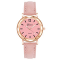 Wish new arrival watch - minimalist dial, matte leather strap, women's quartz watch, ladies' watch, watches