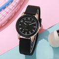 New silicone strap student watch, popular quartz watch for women, wholesale from manufacturer (xiaohongshu trend)