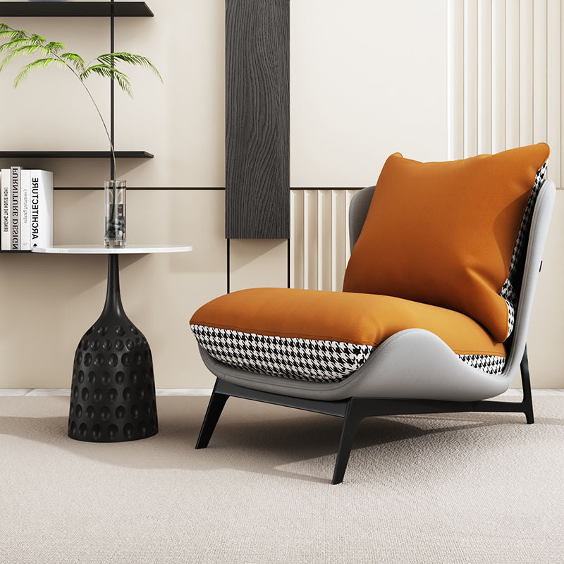 Single sofa recliner italian accessible luxury small apartment living room balcony sofa office master bedroom b&b casual sofa