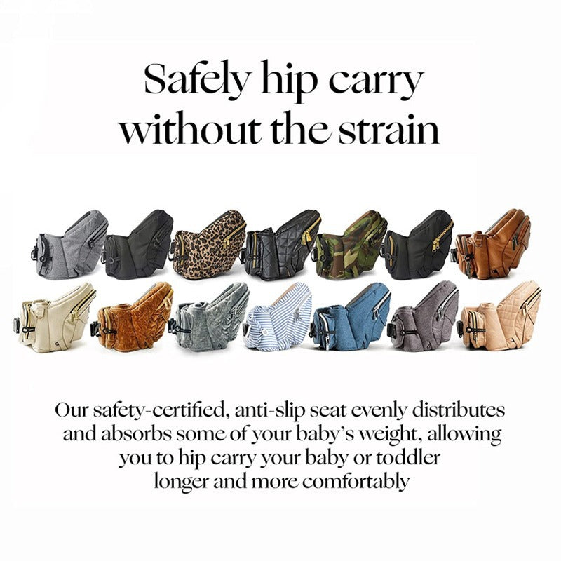 Tushbaby ergonomic baby carrier - suitable for infants and toddlers, single child carrier, baby doll carrier, multi-age design, crossbody style