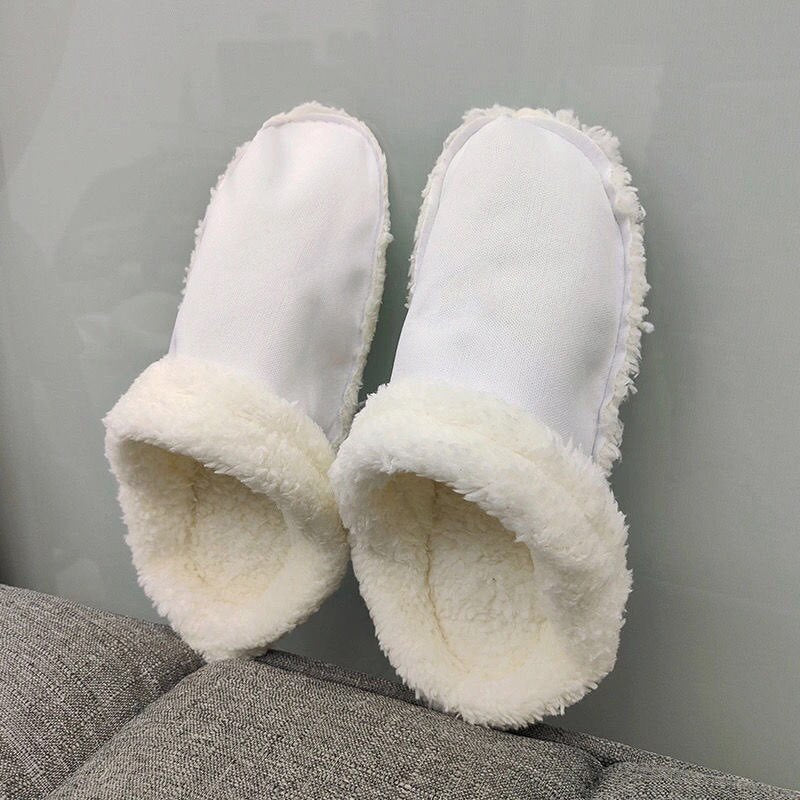 2025 croc shoes cotton slippers fleece-linedheattechpopularfashioneasiest for match indoor heightening eva casualoutwear cotton slippers
