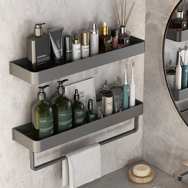 Toilet Storage Bathroom Towels Washing Machine No Punching Toilet Shower Gel Toilet Wall Mounted Storage Shelf