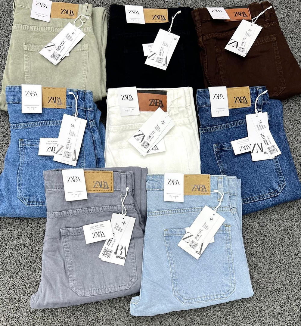 New trendy stretch straight-leg loose fit men's jeans - mens jeans wholesale - in stock & ready to ship
